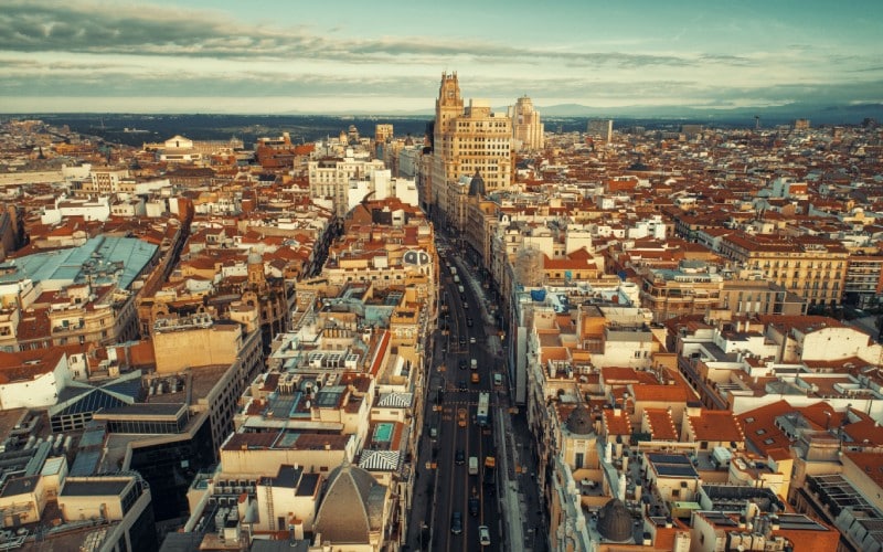 Panorámica de Madrid