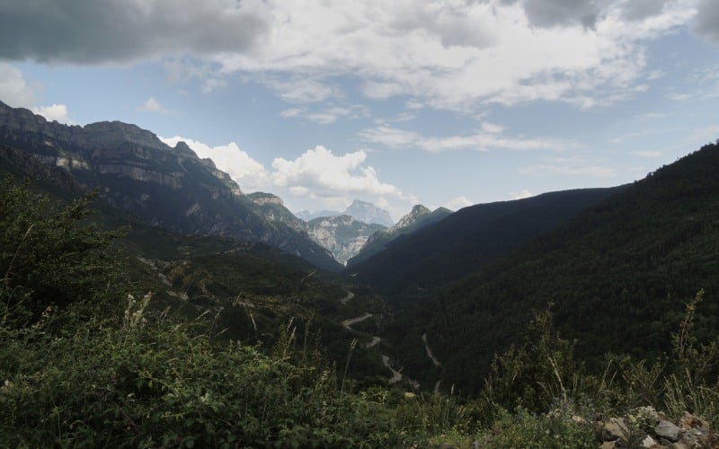 Cañón de Añisclo desde Verín