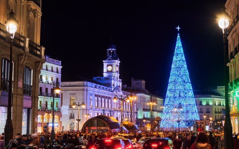 Fin de año en la Puerta del Sol