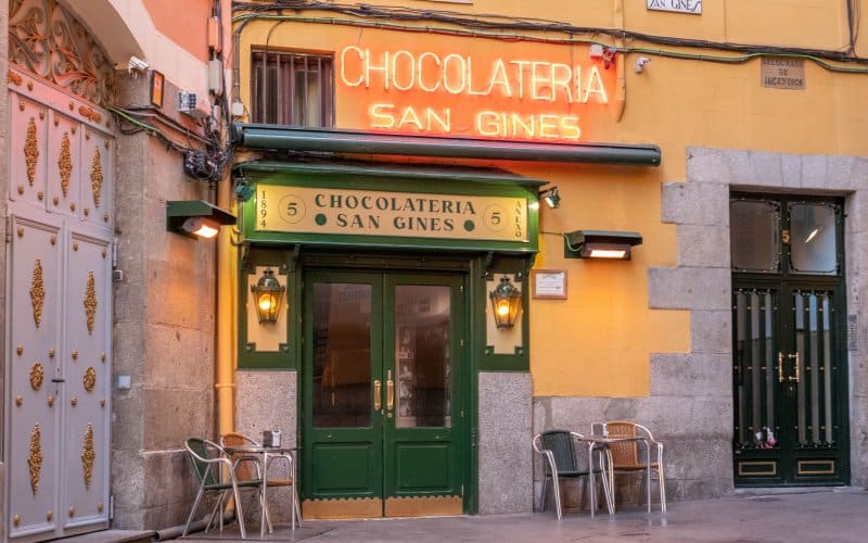 Chocolatería San Ginés