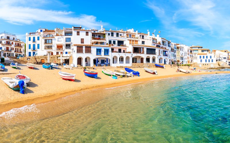 La preciosa postal de Calella de Palafrugell