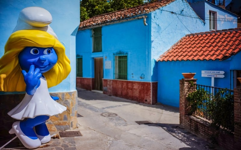 estatua pitufina