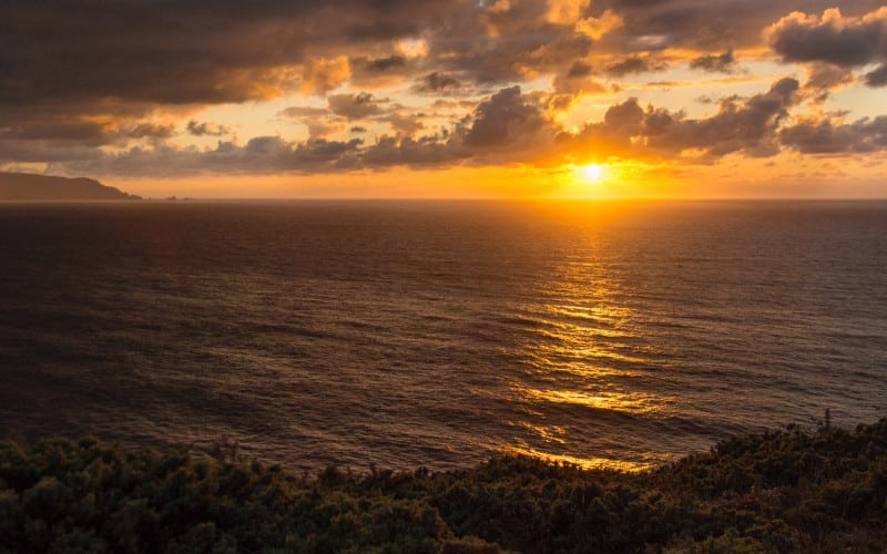 Atardecer en Fisterra