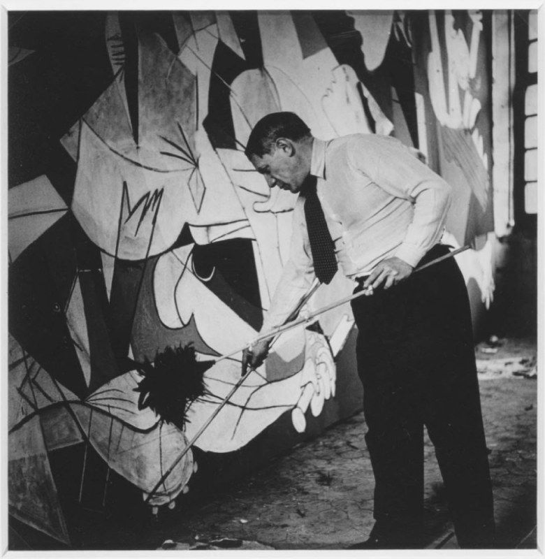 picasso pintando