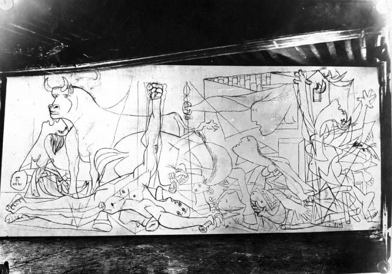 Boceto Guernica