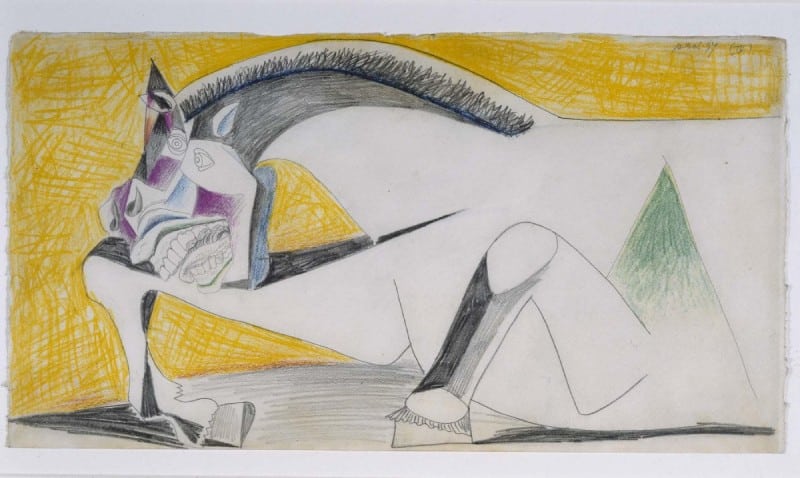 Boceto caballo