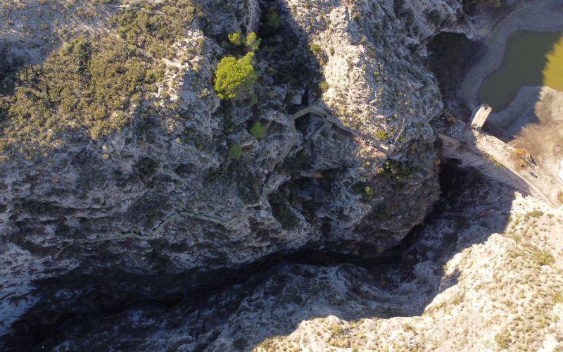 pantano relleu caminito del rey de alicante