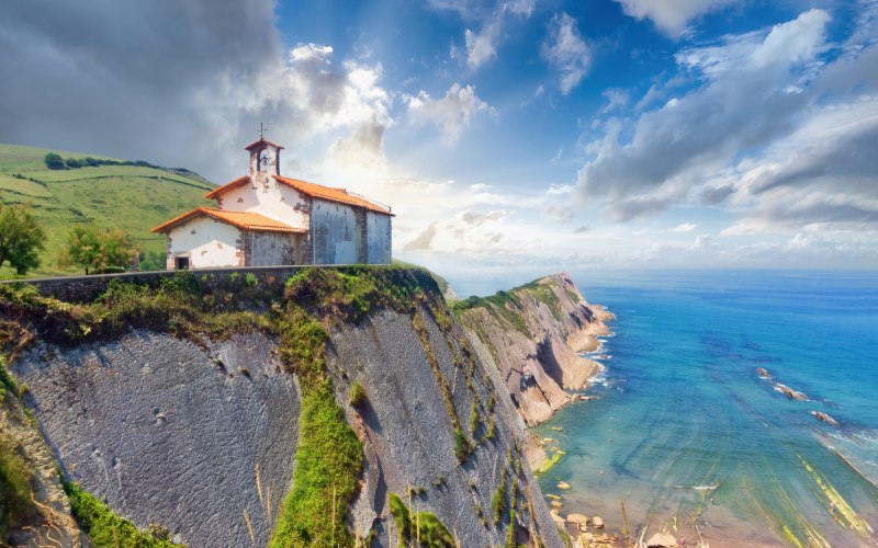 Capilla de San Telmo, en Zumaia