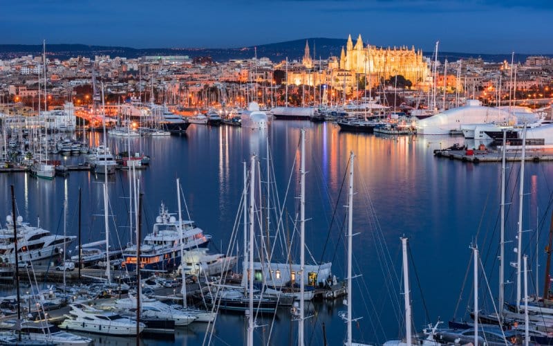 Panorámica de Palma de Mallorca