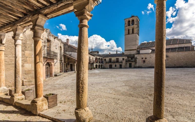La plaza Mayor de Pedraza, uno de los lugares que hay que ver