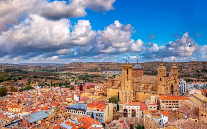 Vista aérea de Alcañiz