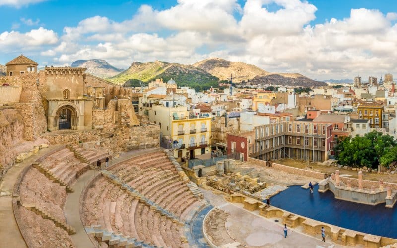 Imagen típica de Cartagena