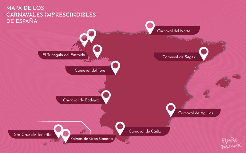 carnavales más importantes de españa