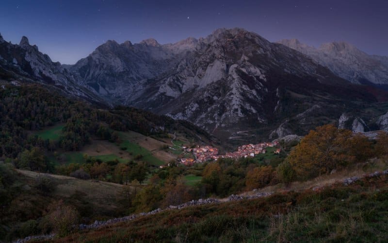 Sotres, uno de los pueblos más aislados de Asturias