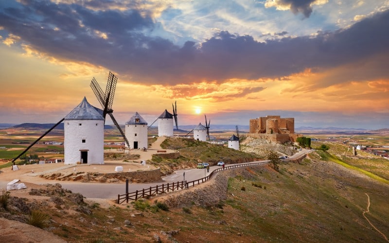 Paisaje típico de Consuegra