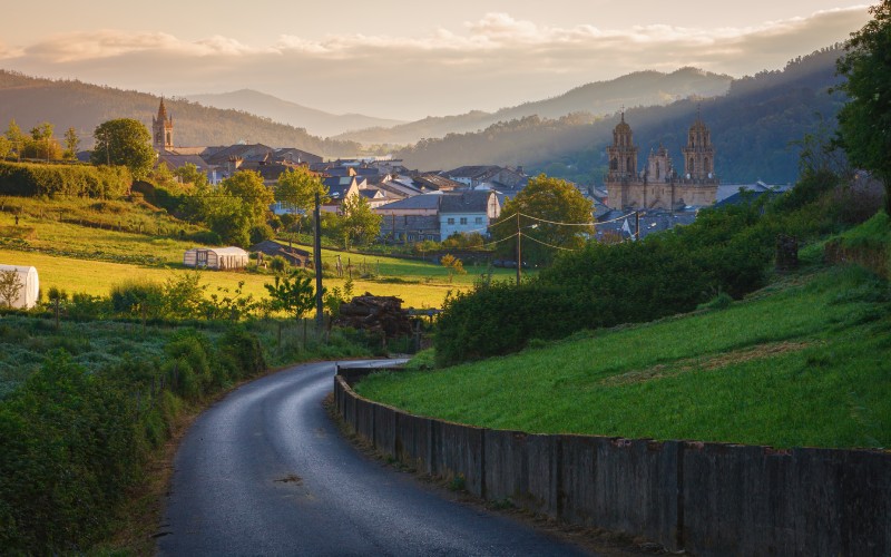 Vista paisajística de Mondoñedo