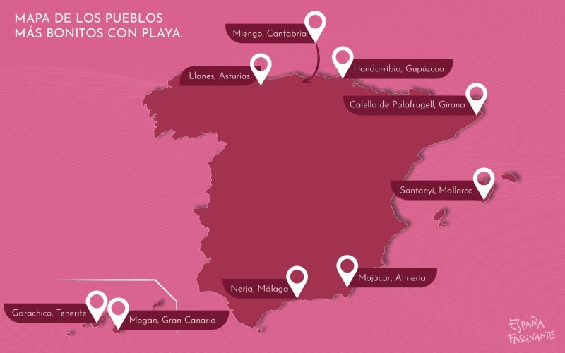 pueblos bonitos con playa