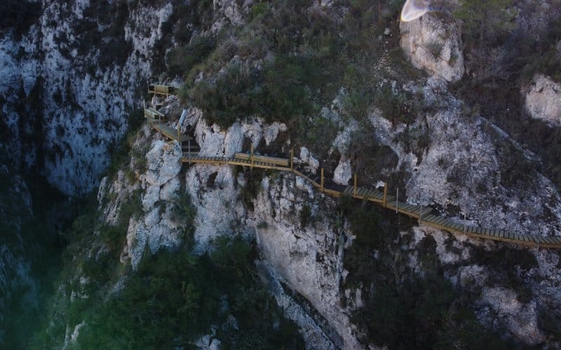 pasarela de relleu