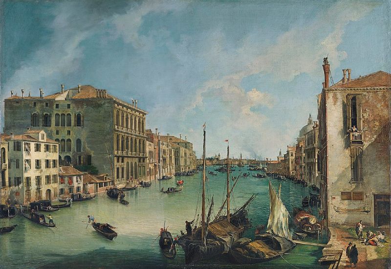 El Gran Canal desde San Vio