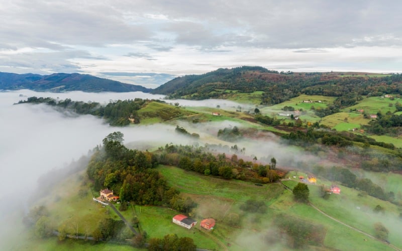 Asturias desde el aire