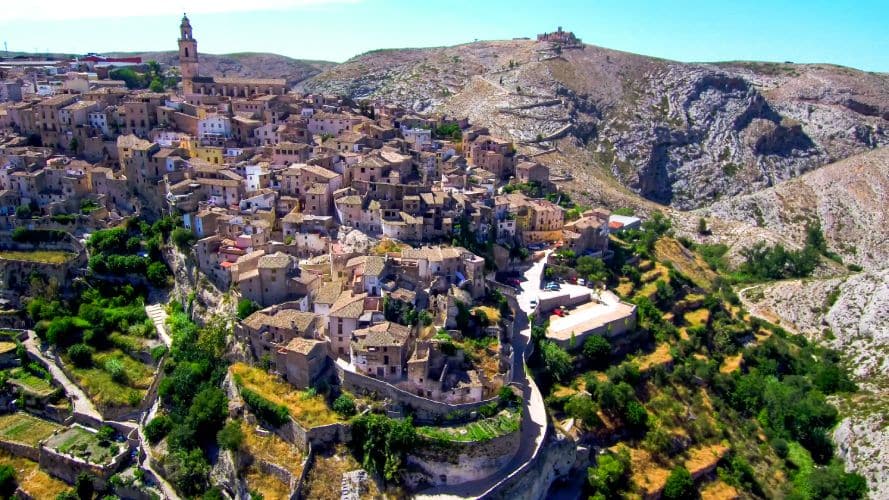 Bocairent desde el aire
