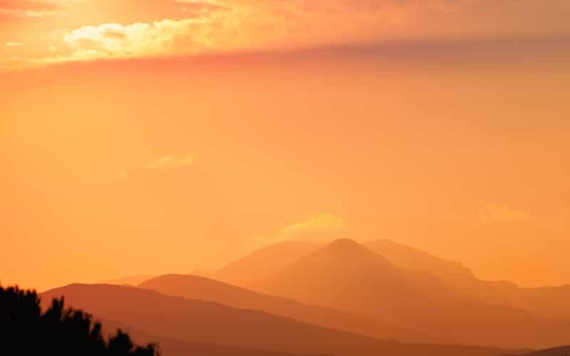 atardecer