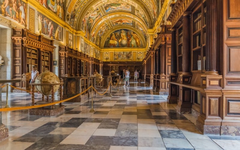 Interior de San Lorenzo de El Escorial