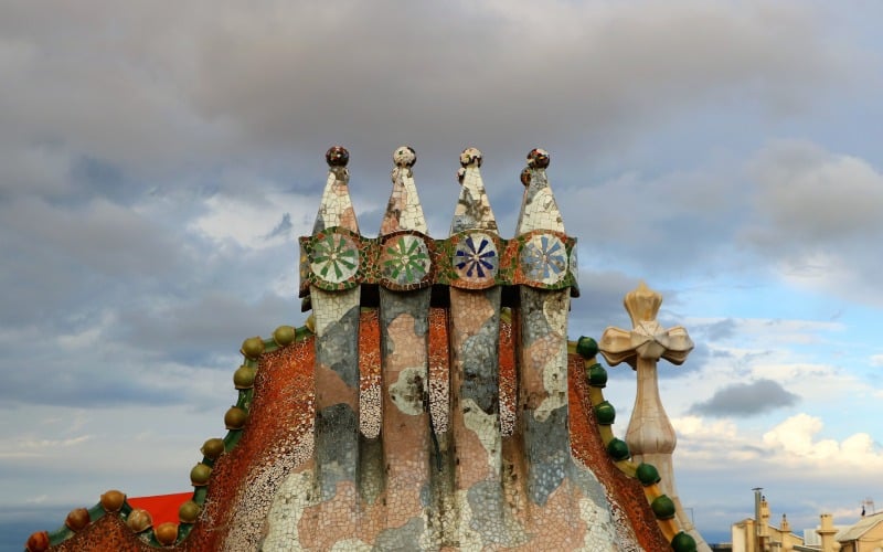 Chimeneas de la Casa Batlló