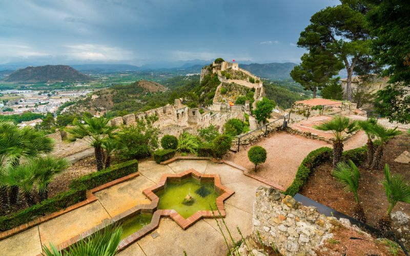 castillo de xàtiva
