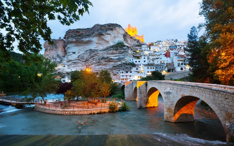 Imagen típica de Alcalá del Júcar