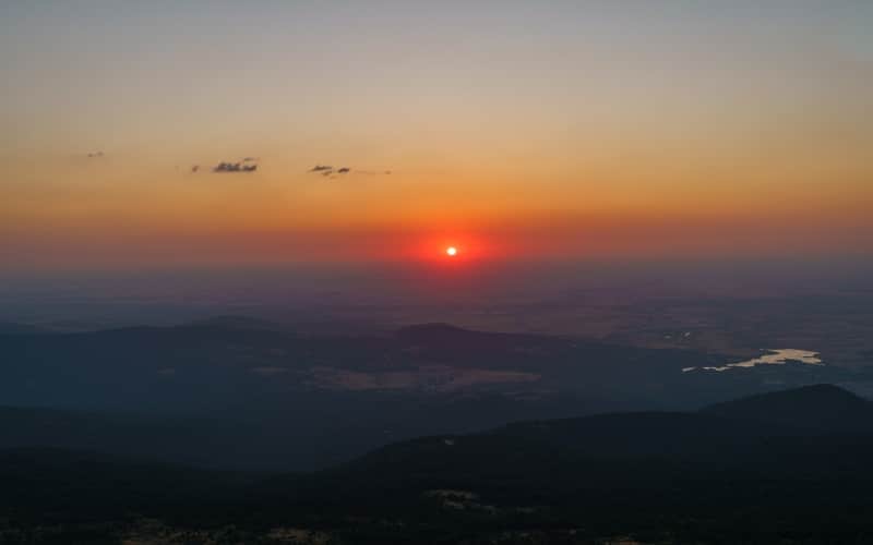 atardecer peñalara