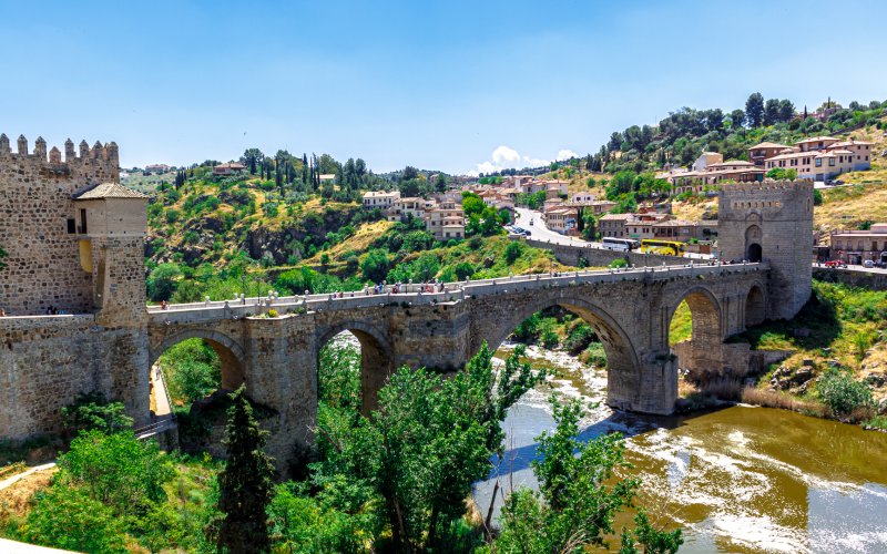 Puente de San Martín en Toledo