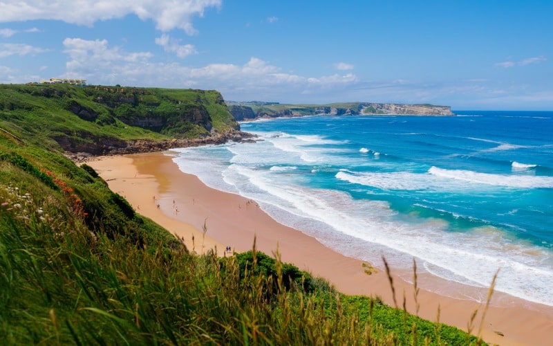 Playa de los Locos de Suances