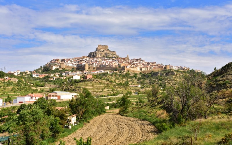 Postal típica de Morella