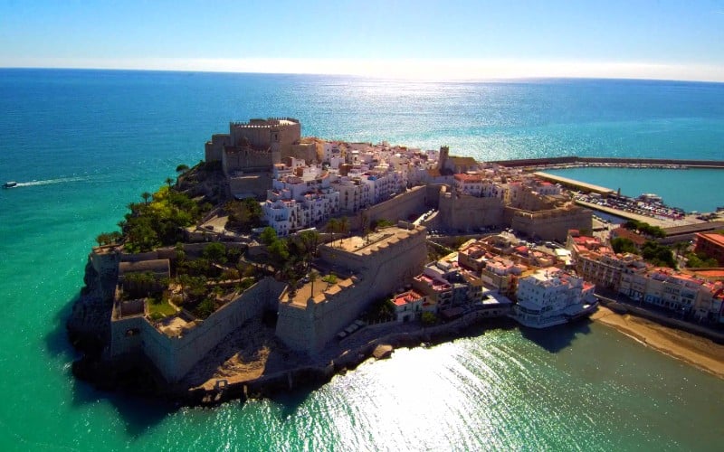 Peñíscola desde el aire