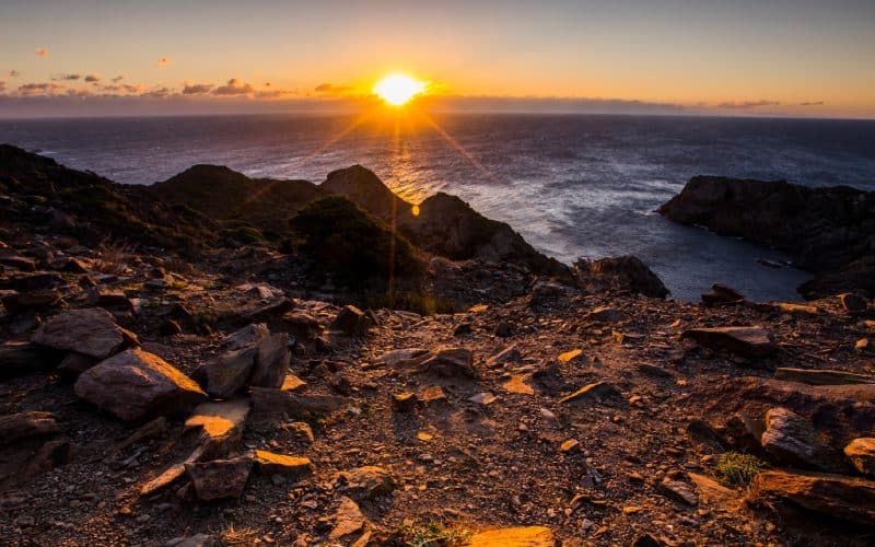 Atardecer en Cap de Creus