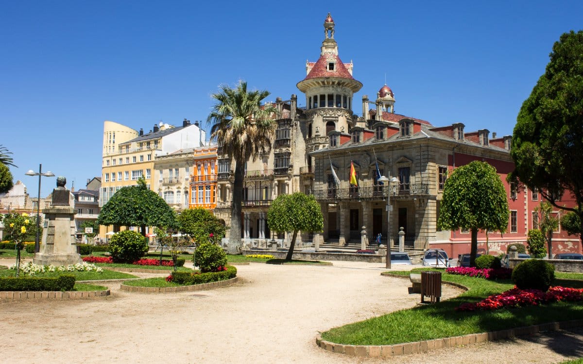 Torre dos Moreno, el edificio más representativo de Ribadeo