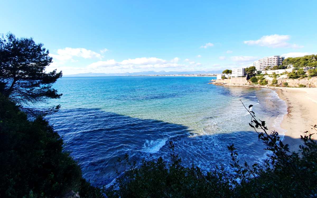 Una de las preciosas playas de Salou