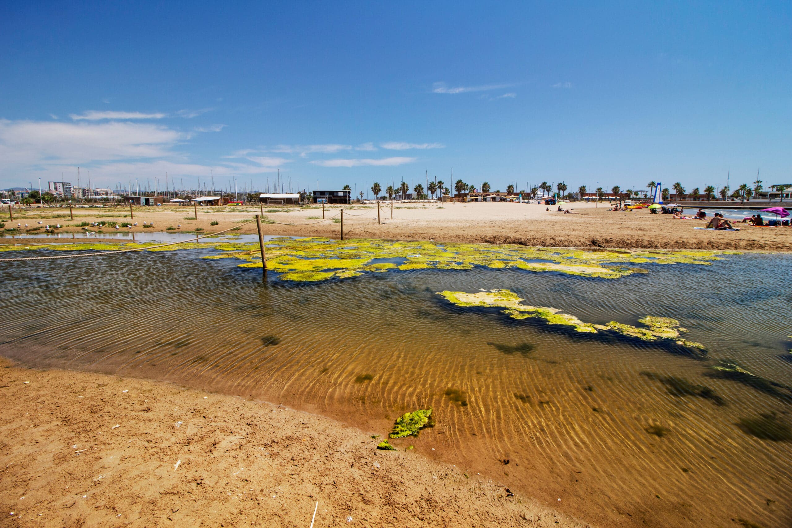 Playa de Ribes Roges en Vilanova y la Geltrú