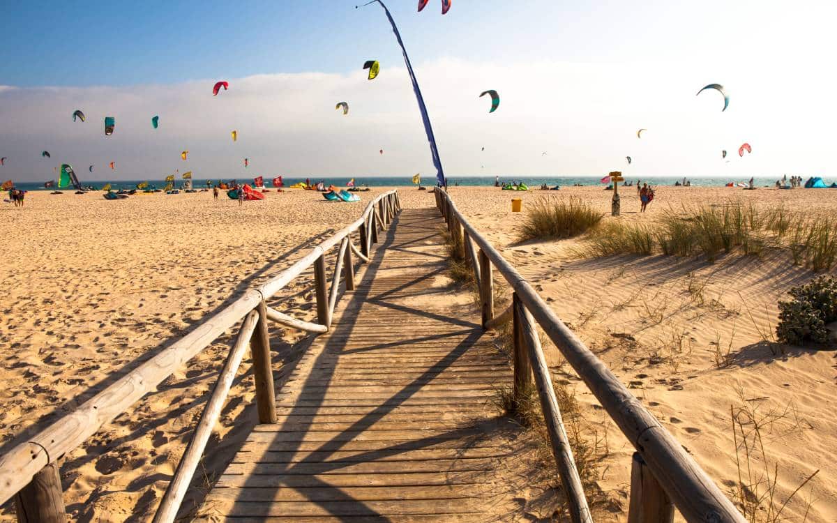 Playa de los Lances en Tarifa