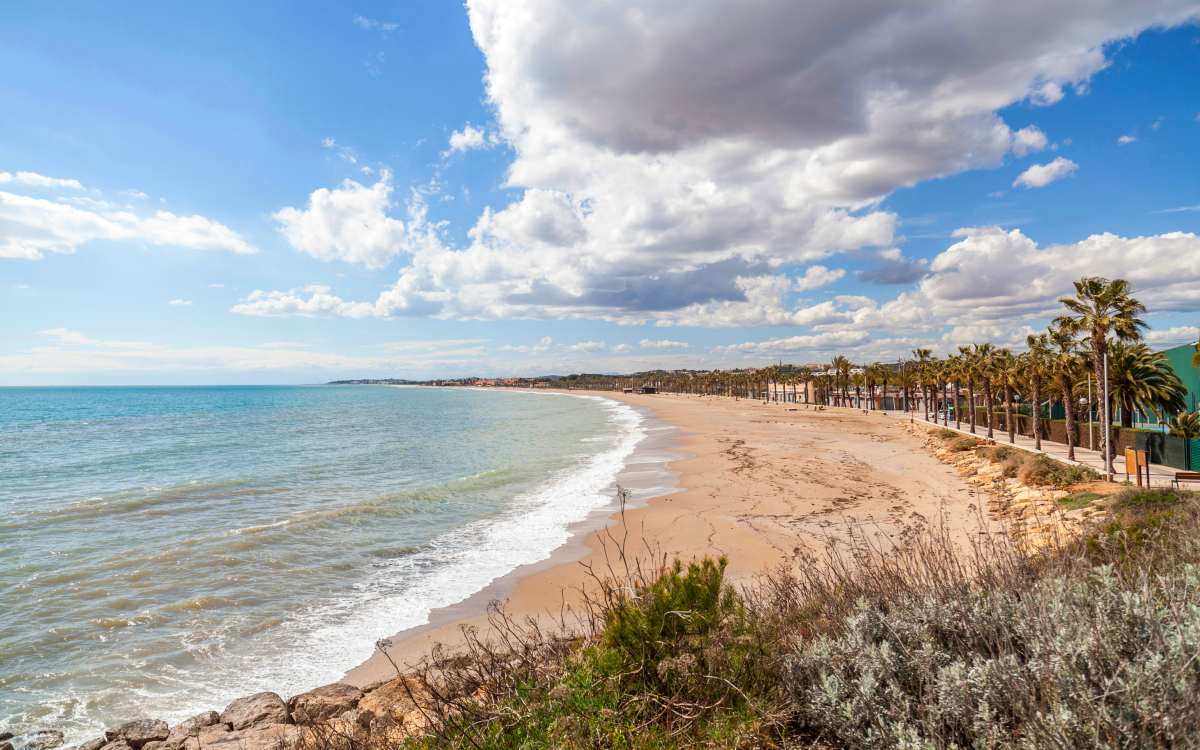 La playa de Creixell