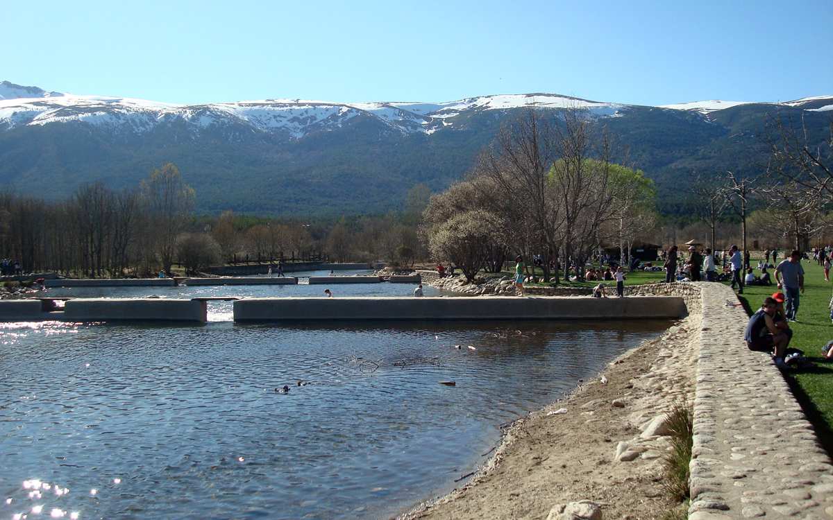 Las Presillas del río Lozoya