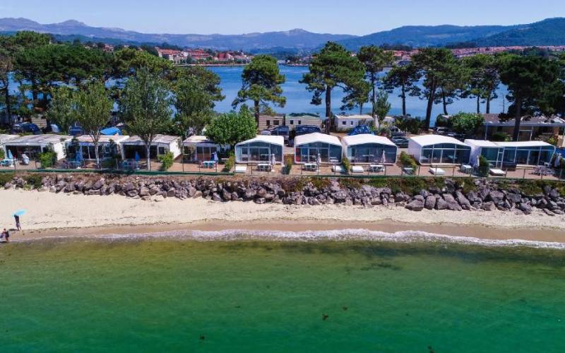 Campings a pie de playa, Bayona