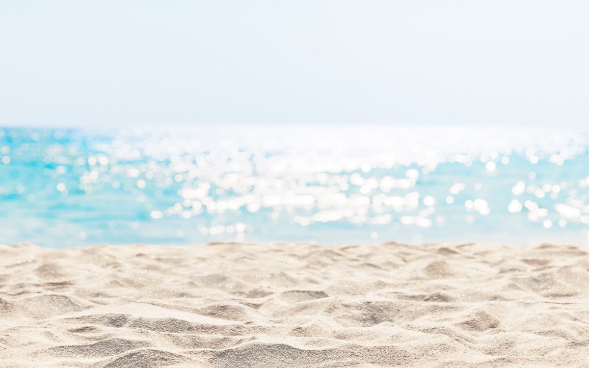 La playa es un escenario perfecto para unas vacaciones tranquilas