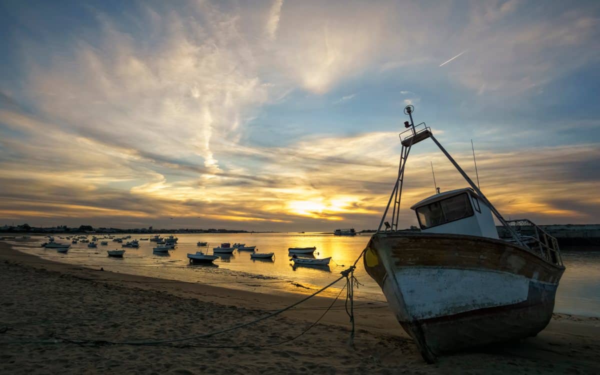Playa de Sanlúcar de Barrameda.