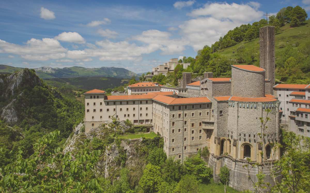 Santuario de Arantzazu en Oñati.