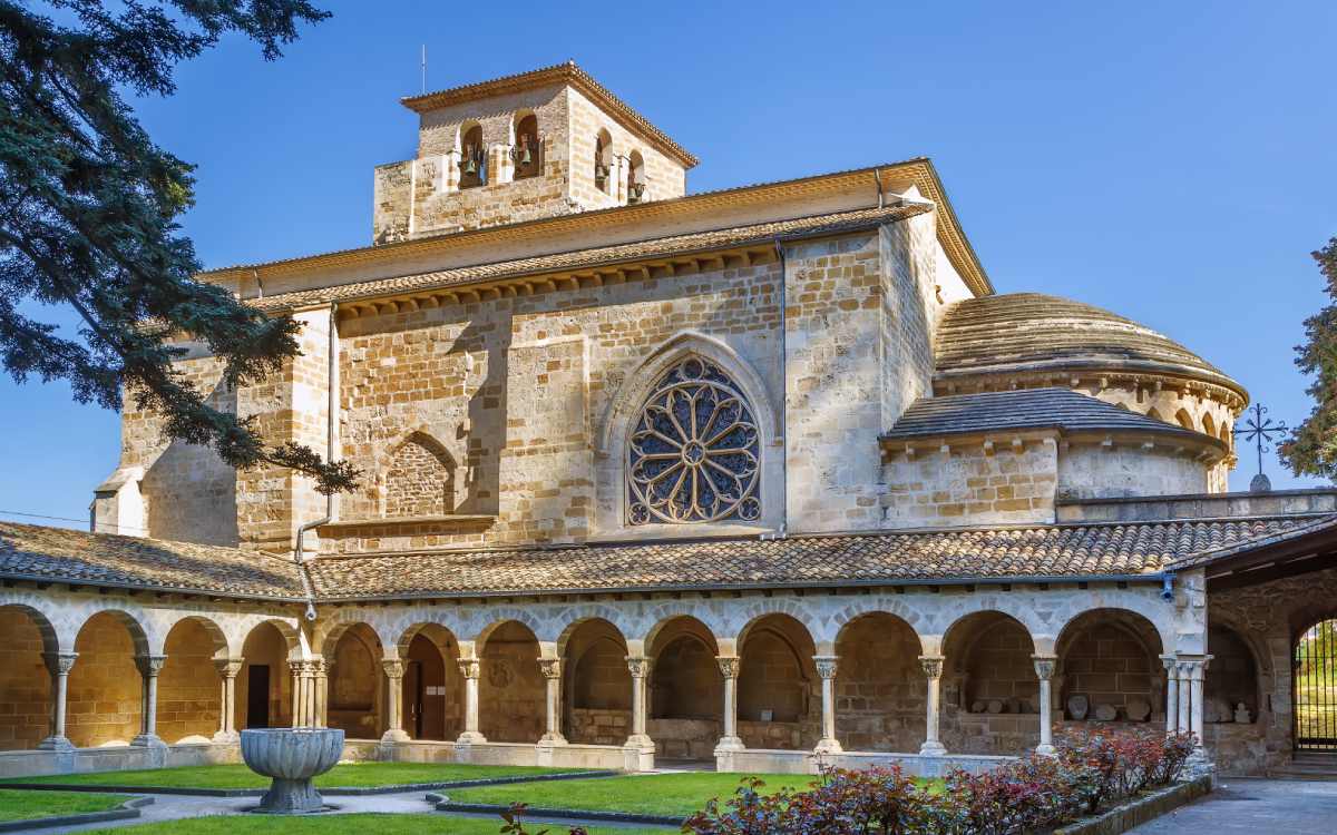 Iglesia de San Pedro de la Rúa en Estella.