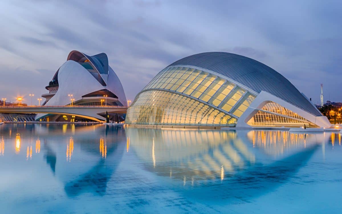 Ciudad de las Artes y las Ciencias, Valencia.