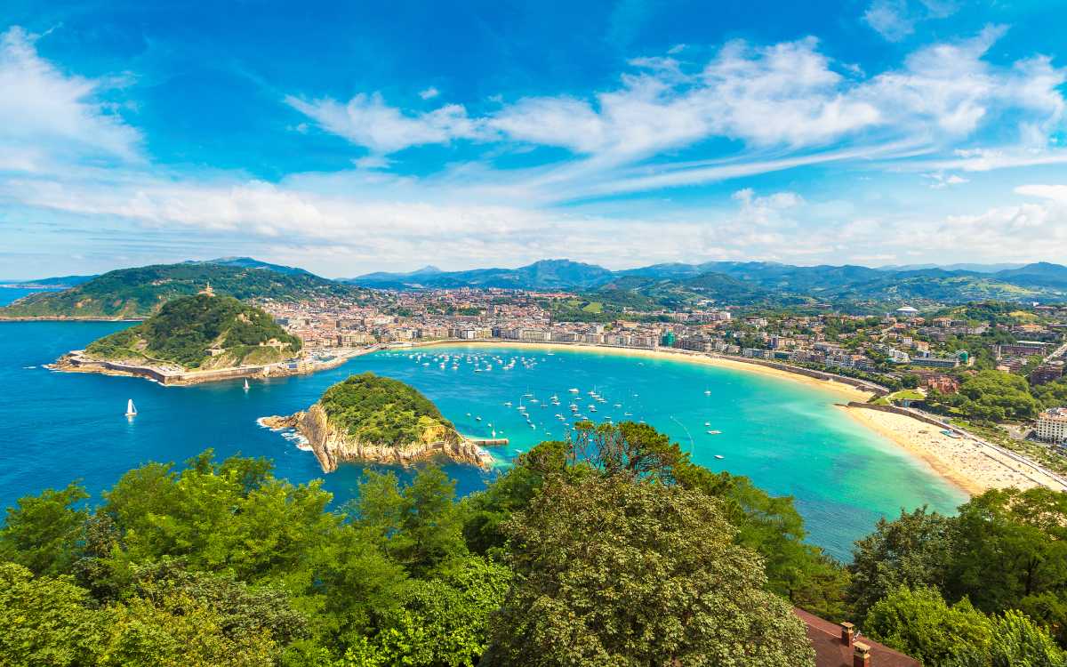 Bahía de la Concha, San Sebastián
