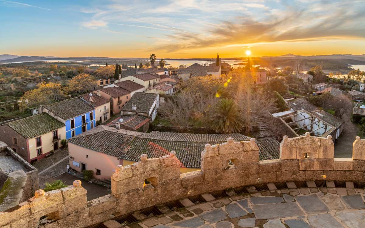 Vista desde el castillo de Granadilla